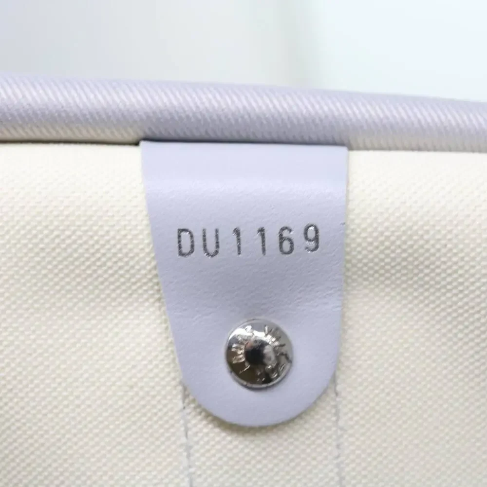 LOUIS VUITTON Monogram White Keepall Bandouliere 50 Bag M44643 - Picture 11 of 16